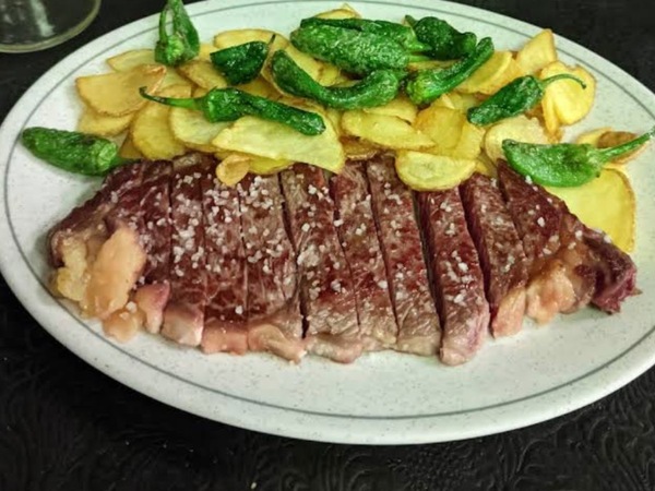 Lomo de vaca trinchado