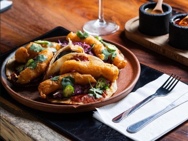 TACOS BAJA DE FILETE DE PESCADO