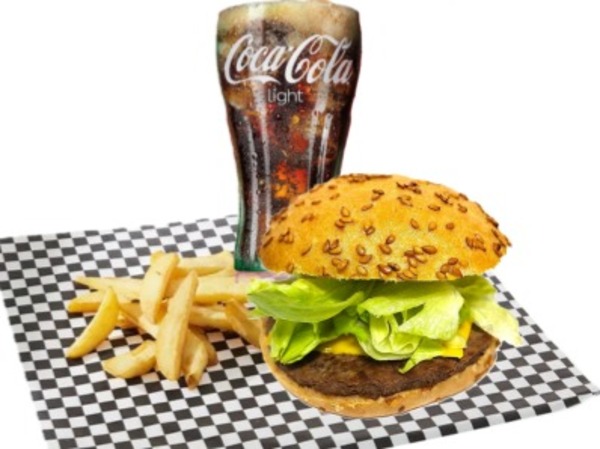 Menú  Burger Sin Gluten.
