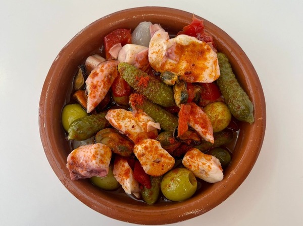 SALPICON DE MARISCO CON PULPO
