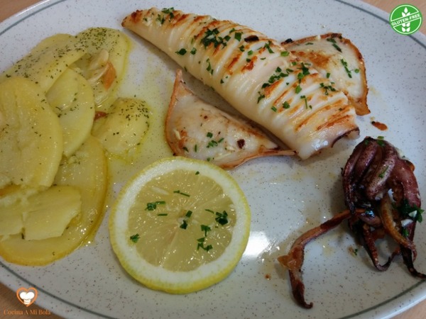CALAMAR A LA PLANCHA  