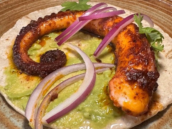 TACO DE PULPO ZARANDEADO
