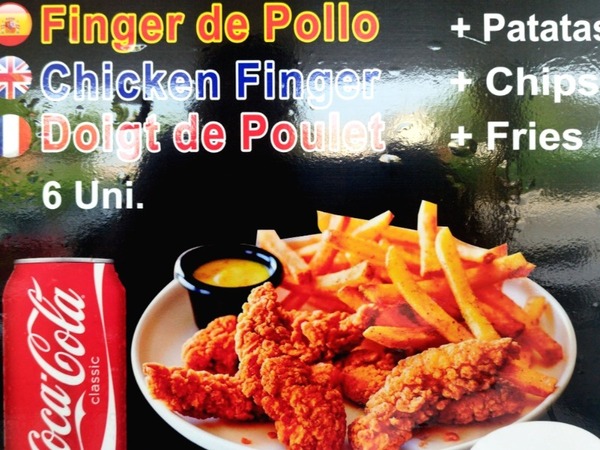 Finger de pollo