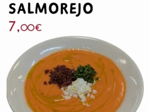 SALMOREJO CON JAMÓN