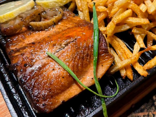 Trucha a la parrilla