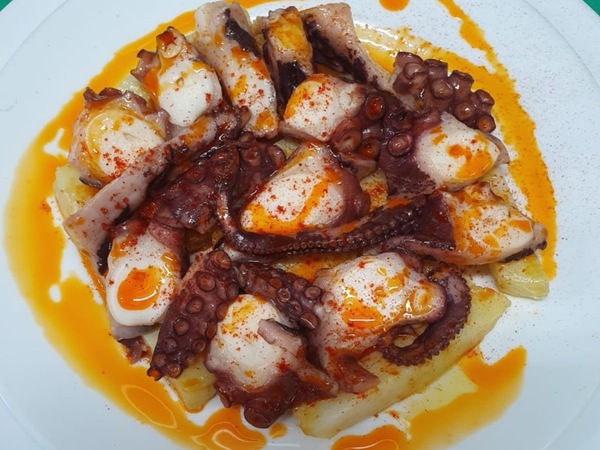Galicias-style octopus