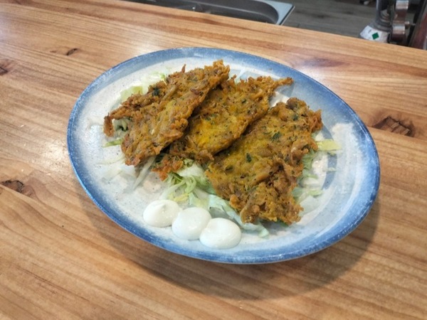 Tortillitas de camarones