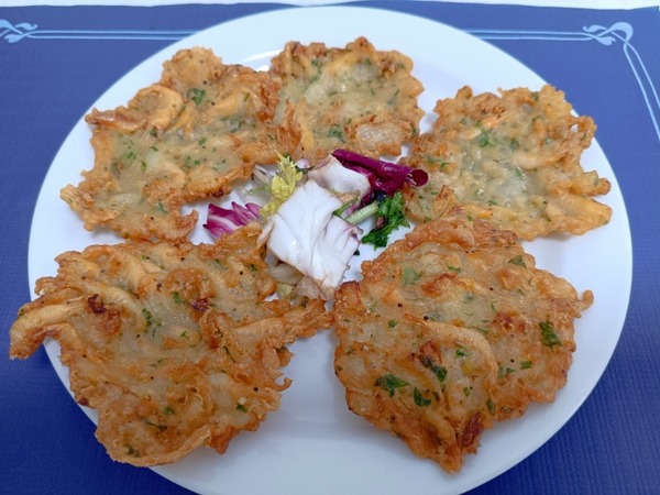 Tortillitas de Camarones