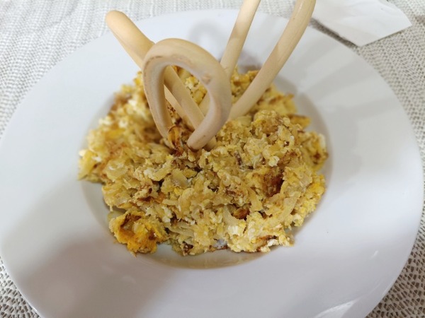 Revuelto de Bacalao Dorado