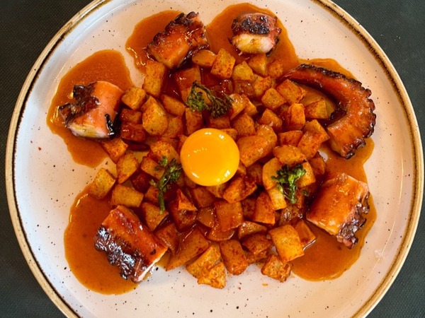 Pata de pulpo al estilo Nogalejo