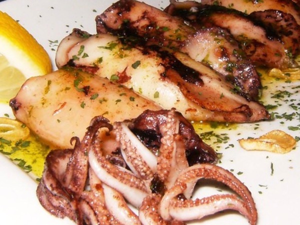 Chipirón plancha 