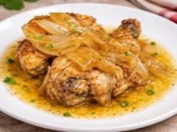 Churrasco de Pollo encebollado