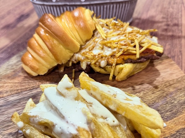 Croissant smash de ternera 