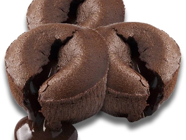 Coulant de chocolate con helado de vainilla