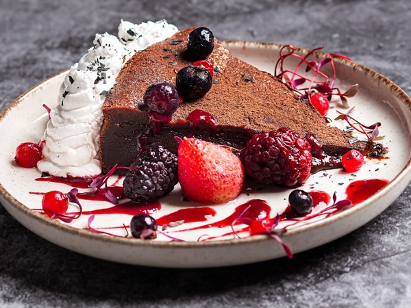 TARTA DE COULANT DE CHOCOLATE