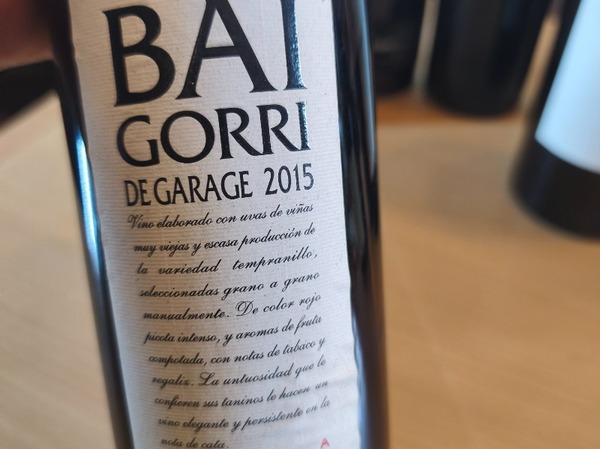 BAIGORRI DE GARAGE 2015