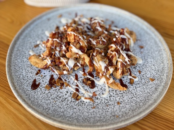 Lagrimitas de pollo caseras con Bbq y salsa ranchera 
