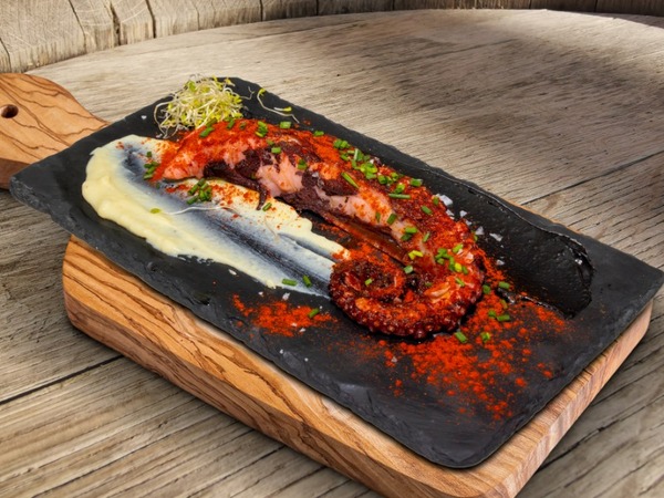 Pata de pulpo a la Brasa