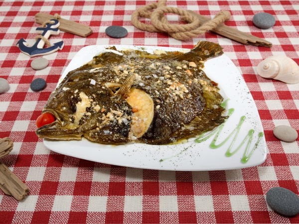 Rodaballo al horno