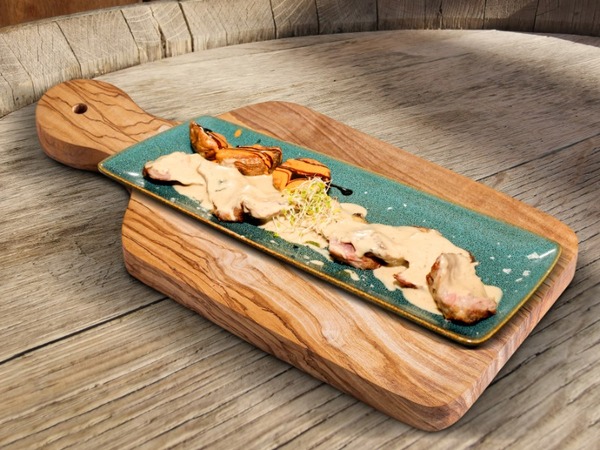 Pluma Raza Duroc a la Parrilla