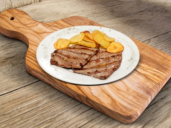 Bistec de ternera a la brasa