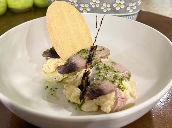 Ensaladilla de atún al ajillo 