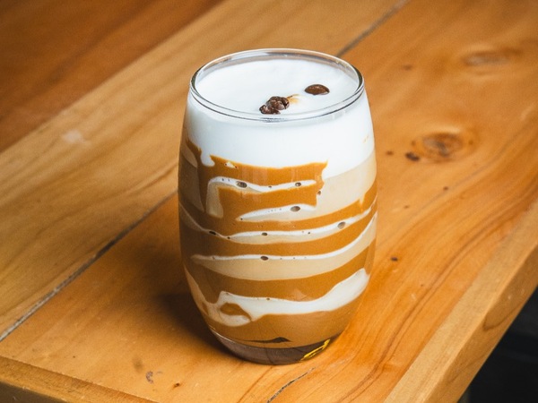 Ice dulce de leche latte