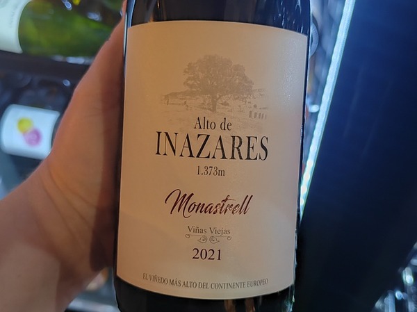 Monastrell Altos de Inazares 2021
