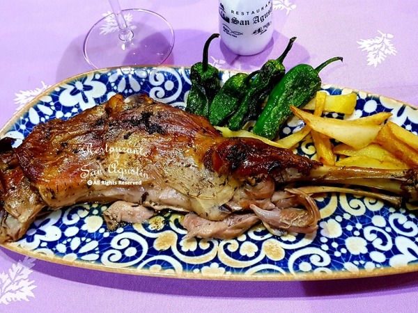 PALETILLA O PIERNA DE CABRITO AL HORNO