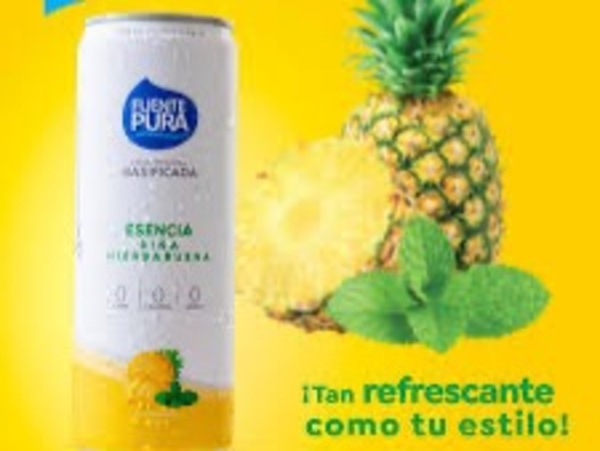 Agua Gasificada Piña
