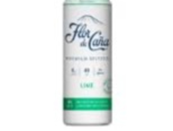 Flor de Caña Zeltzer Limón