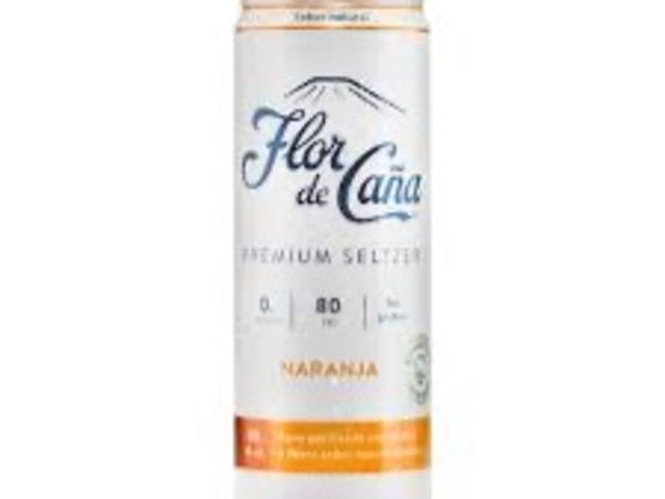 Flor de Caña Zeltzer Naranja
