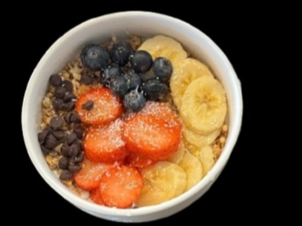 Bowl de yogur natural con frutas