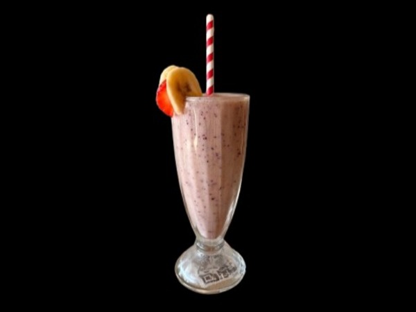 Batido de fruta natural