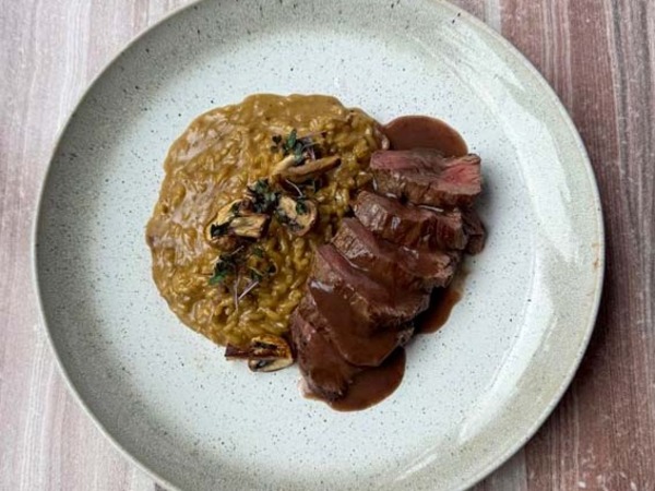 FILETE CON RISOTTO