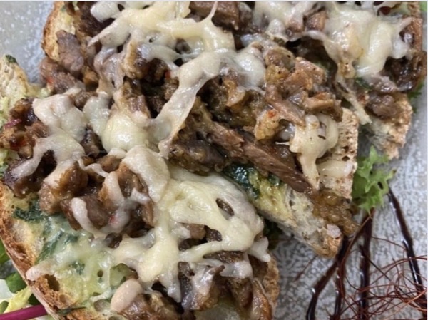 Tosta de carrilleras 