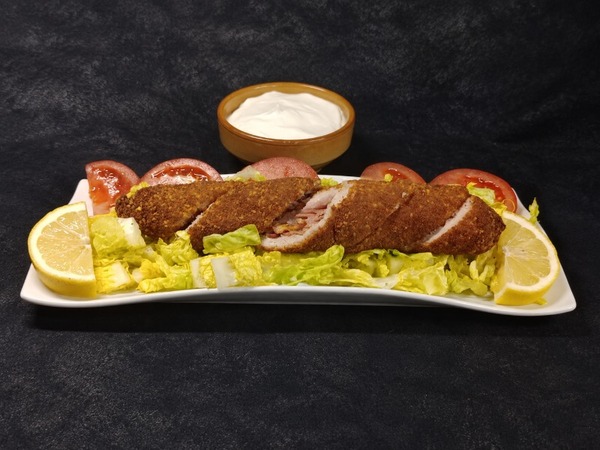 Schweinebäckchen-Flamenquin