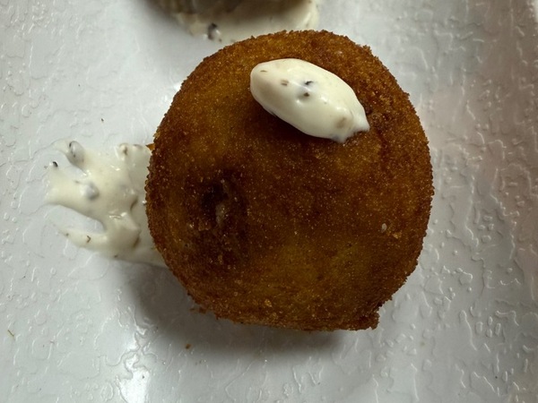 Croquetas de jamón y trufa