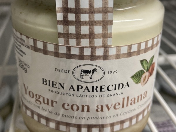 IOGURT AMB AVELLANA 250g