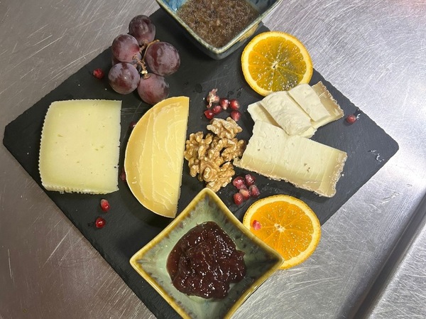 Degustación de quesos italianos