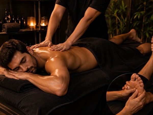 MASAJE DESCONTRACTURANTE + REFLEXOLOGIA PODA