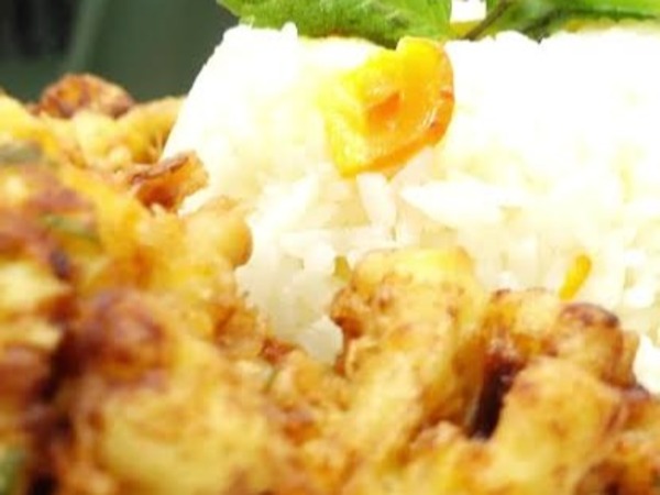 Fritos de coliflor con agregados