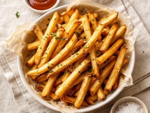 Papas fritas caseras