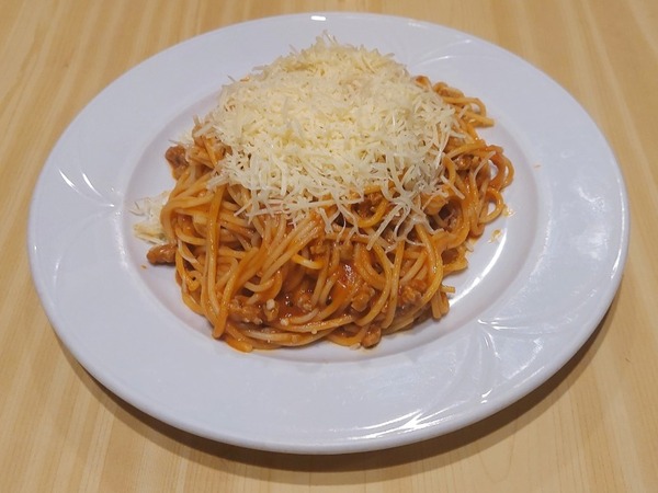 Spaghetti to taste
