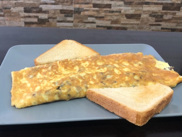 Tortilla Champiñones y queso