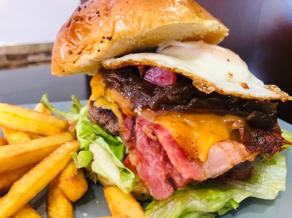 Hamburguesa Café del sol 