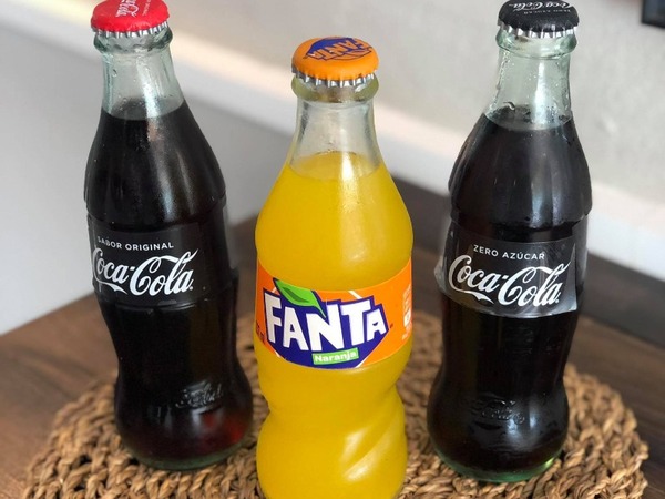 Coca Cola, Fanta, Flessensap