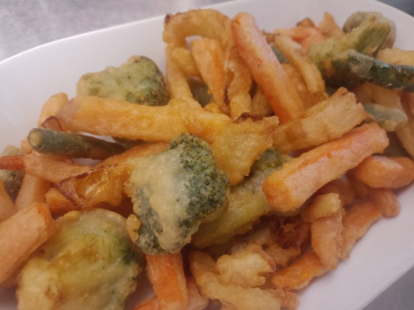 Tempura de verduras
